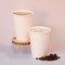 100 Count 12 oz Paper Cups, Summer Party Tableware, Leak-Proof Disposable Cups, White Paper Cups for Cold and Hot Drinks